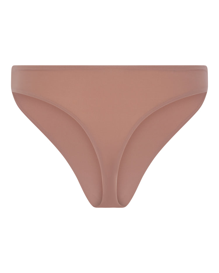 HIGH CUT HOSIERY THONG // PETAL NECTAR