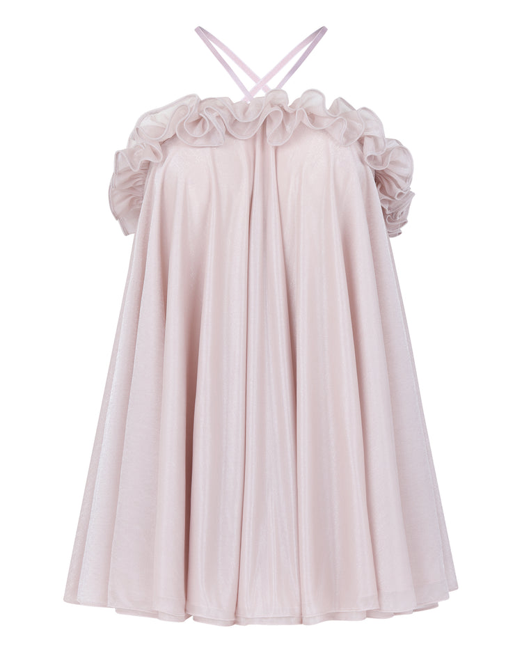 BABYDOLL HALTER MINI // PINK WHISPER
