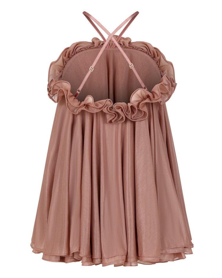 BABYDOLL HALTER MINI // PETAL NECTAR