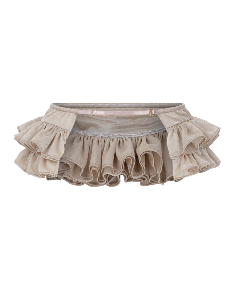 RUFFLE MICRO TUTU // FLUFFY MUSHROOM