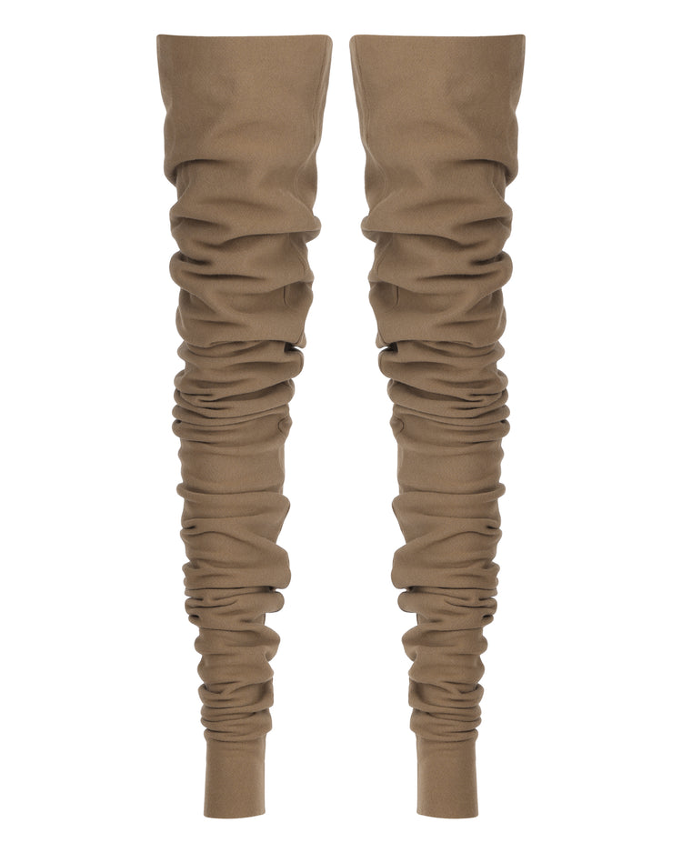 FLEECE ULTRA LEG WARMER // COCOA FAWN