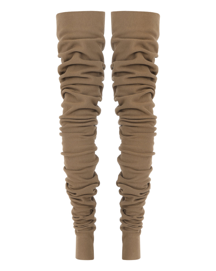 FLEECE ULTRA LEG WARMER // COCOA FAWN