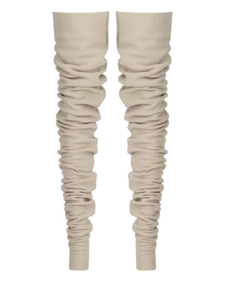 FLEECE ULTRA LEG WARMER // VANILLA MILK