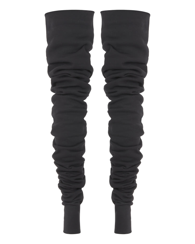 FLEECE ULTRA LEG WARMER // RICH BLACK