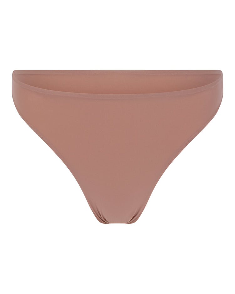 HIGH CUT HOSIERY THONG // PETAL NECTAR