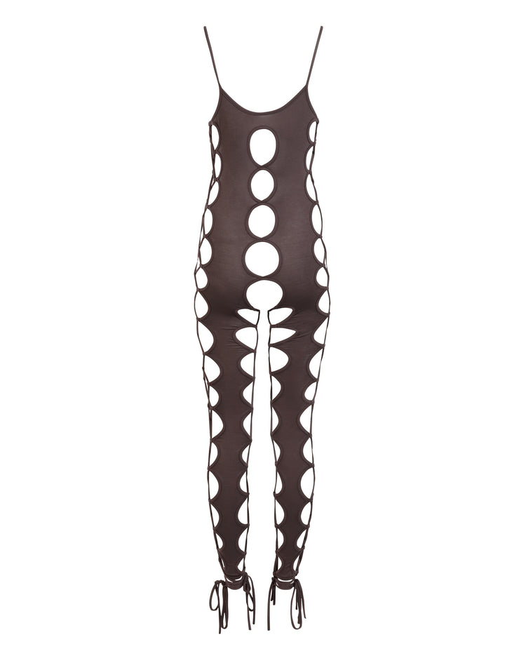 LACE UP BODY STOCKING // LATE NIGHT LINK