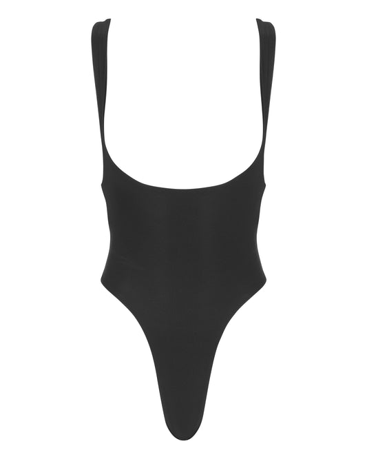 SHIMMER SCULPT BODYSUIT // MIDNIGHT