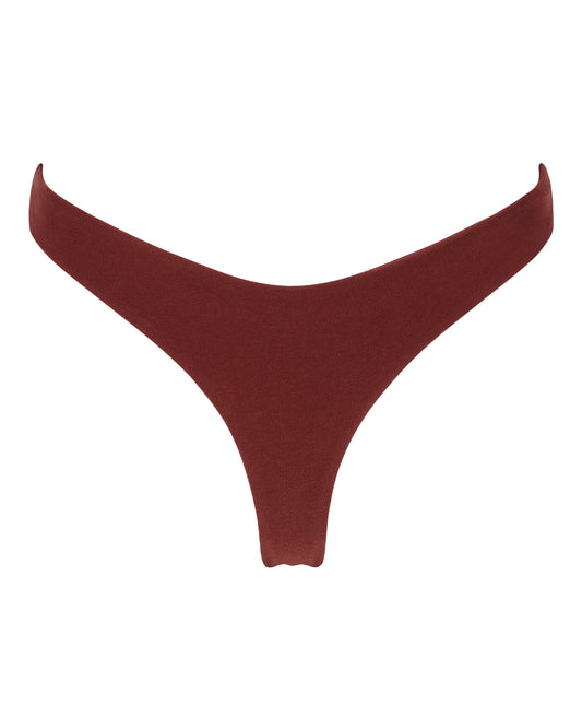 SCULPTED THONG // SANGRIA