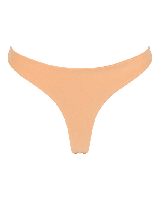SCULPTED THONG // APRICOT