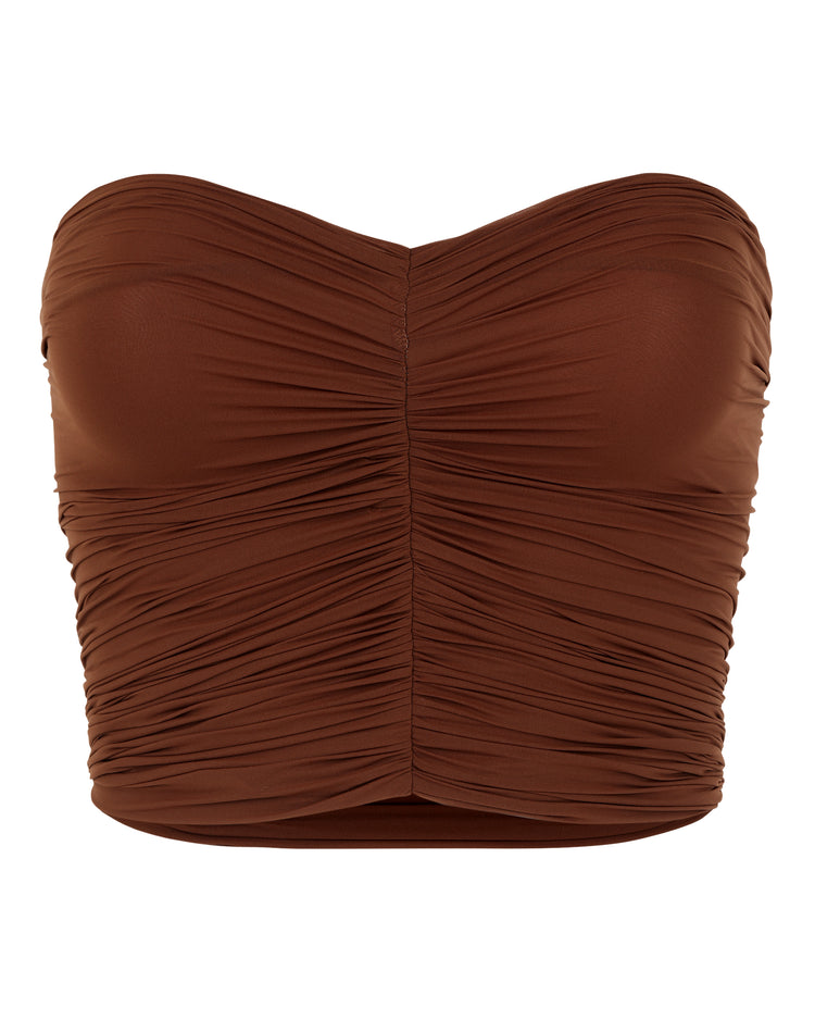 HOSIERY SWEETHEART SCRUNCH // MILK CHOCOLATE FOX