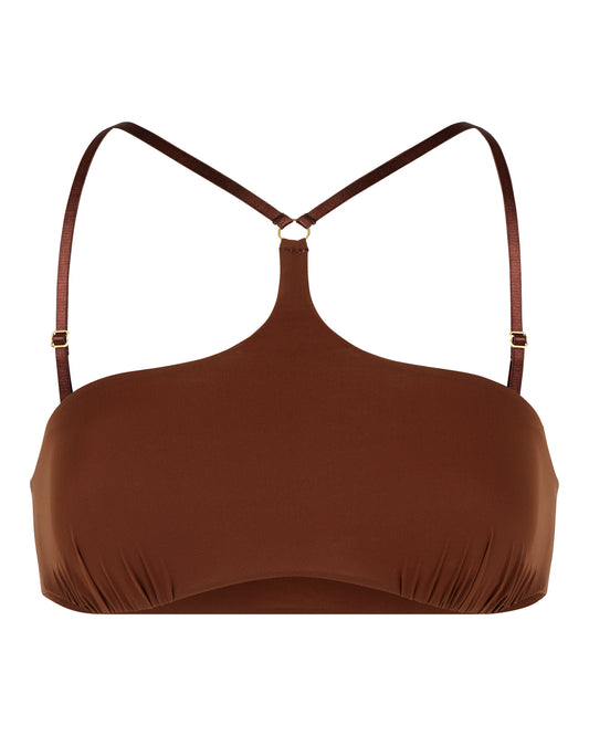 TEARDROP BRALETTE // MILK CHOCOLATE FOX