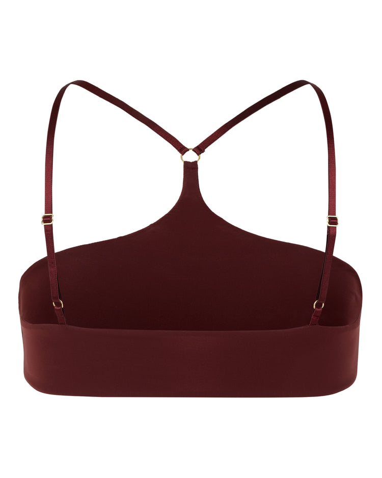 TEARDROP BRALETTE // CHERRY WINE