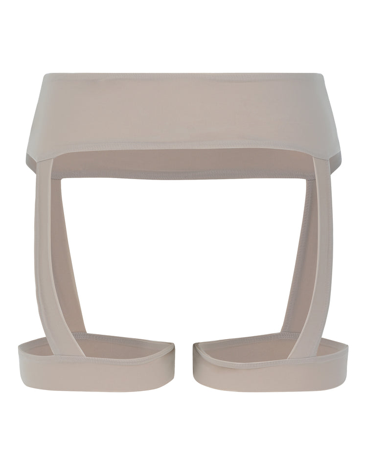 SOFT HOSIERY GARTER // FLUFFY MUSHROOM