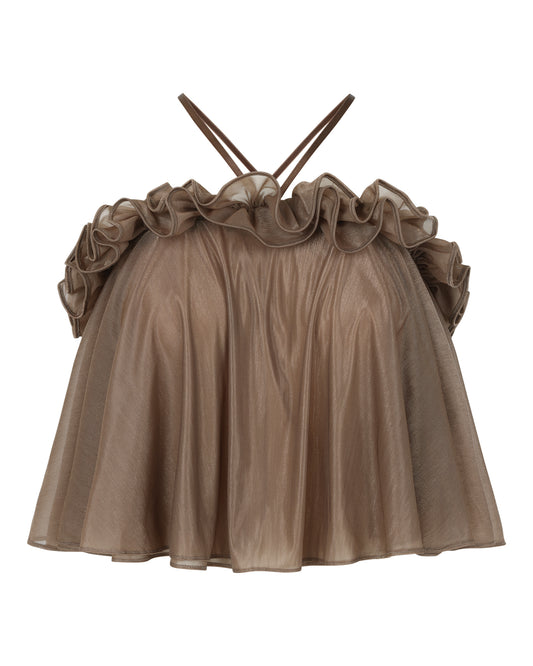 BABYDOLL HALTER TOP // BAMBI