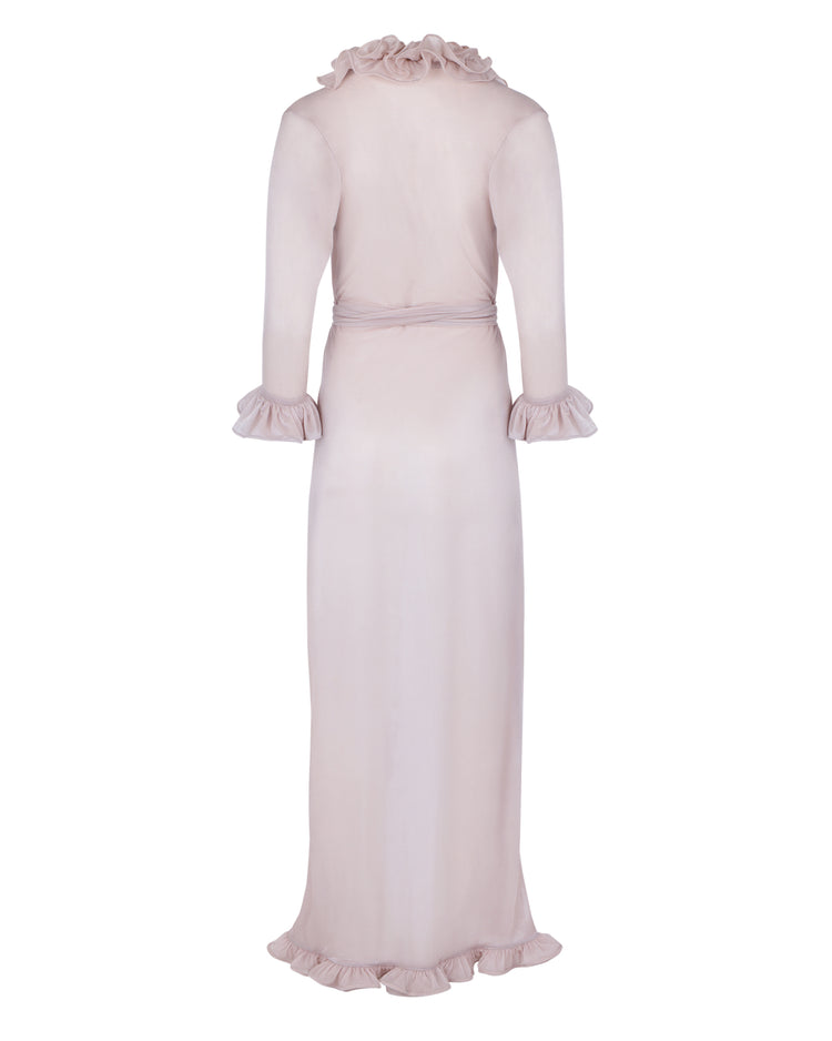MOVIE STAR DRESSING GOWN // PINK WHISPER