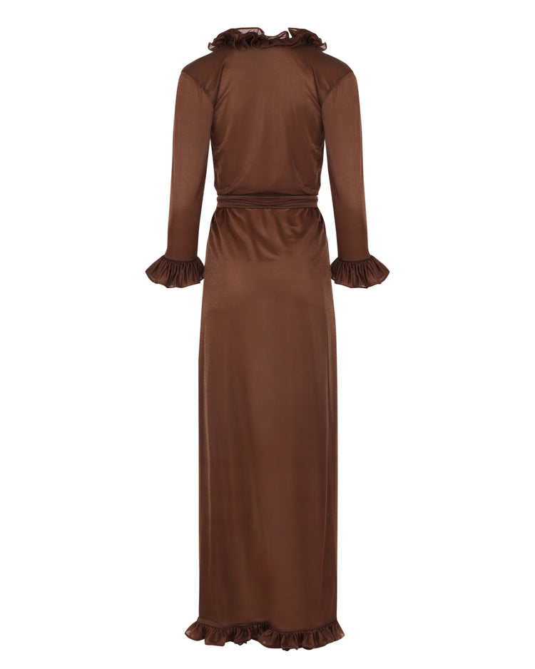 MOVIE STAR DRESSING GOWN // MILK CHOCOLATE FOX