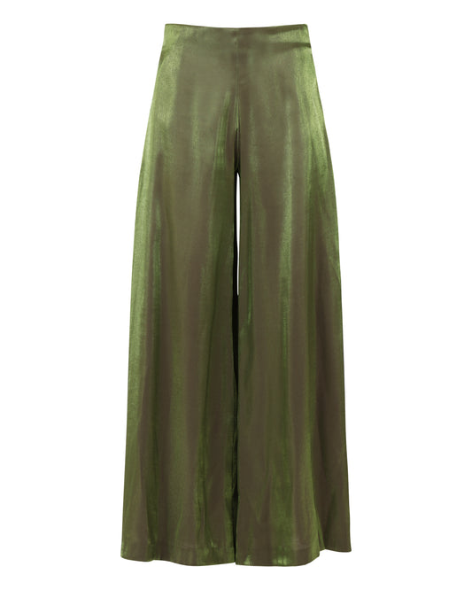 WIDE LEG TROUSER // JADE PLUME