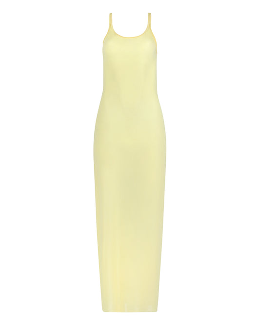 SHEER SHIMMER TANK DRESS // BUTTER