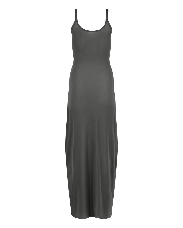 SHEER SHIMMER TANK DRESS // JUNGLE