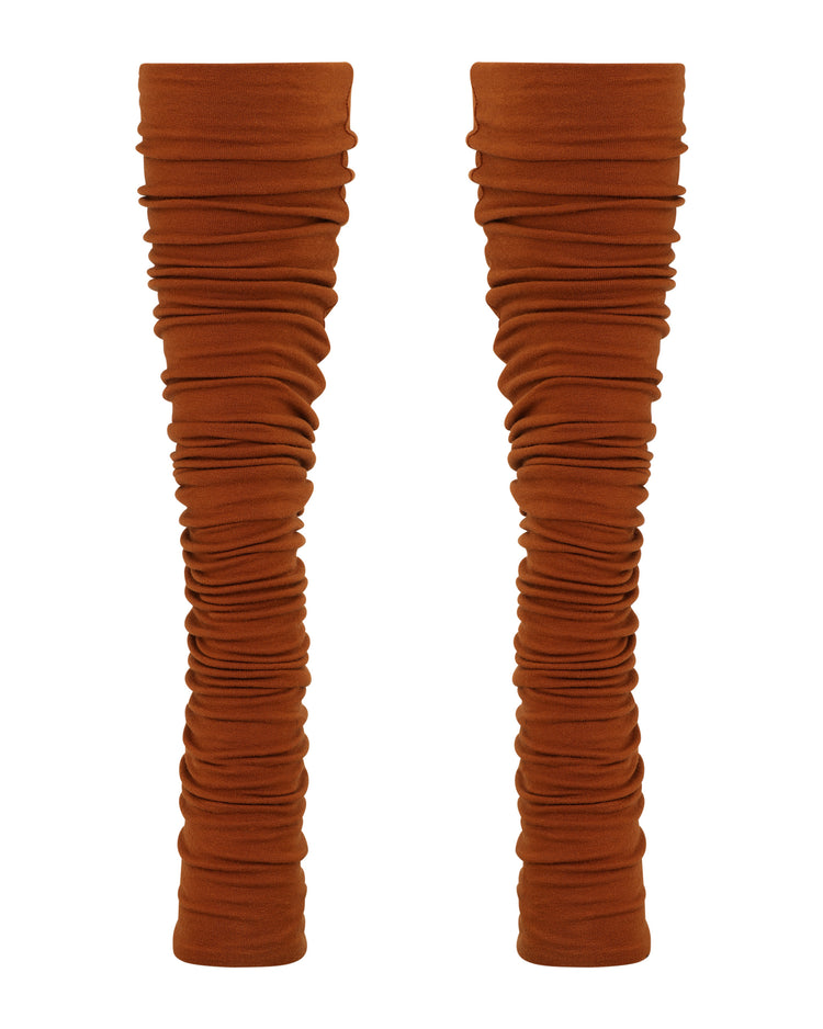 SHORTIE LEG WARMER // RUST