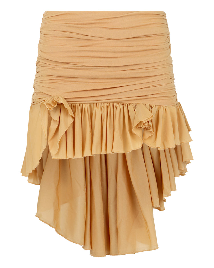 SHIMMER SALSA SKIRT // CROISSANT