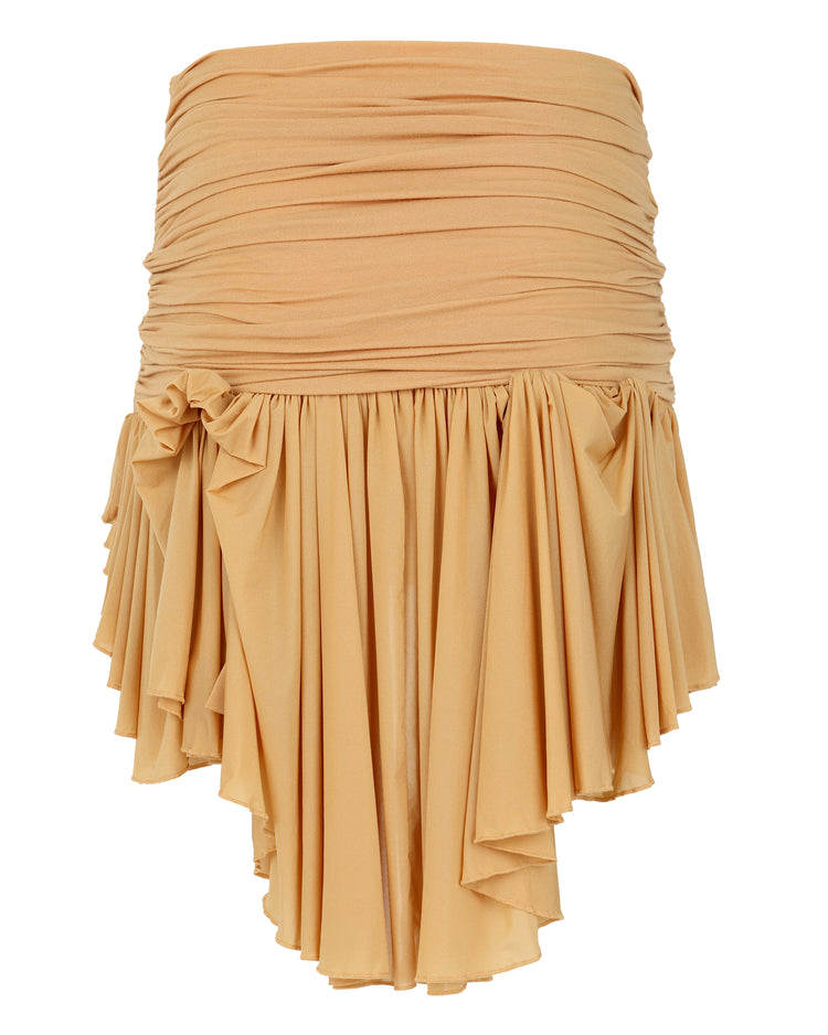 SHIMMER SALSA SKIRT // CROISSANT