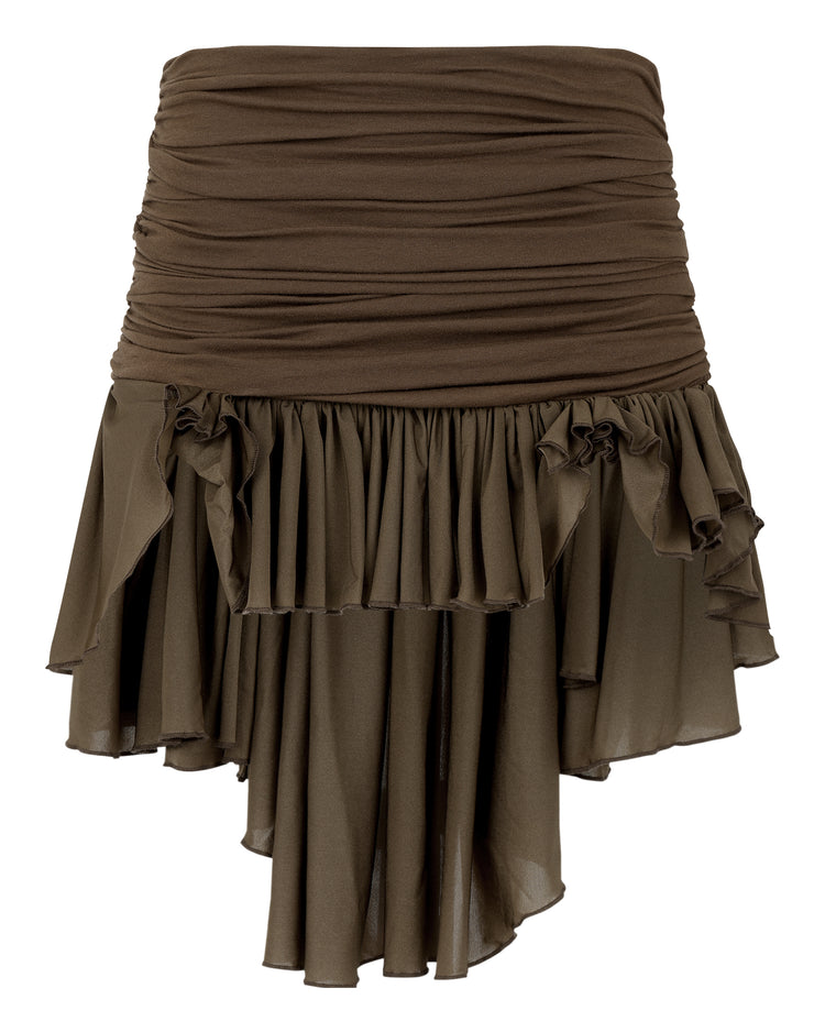 SHIMMER SALSA SKIRT // SABLE