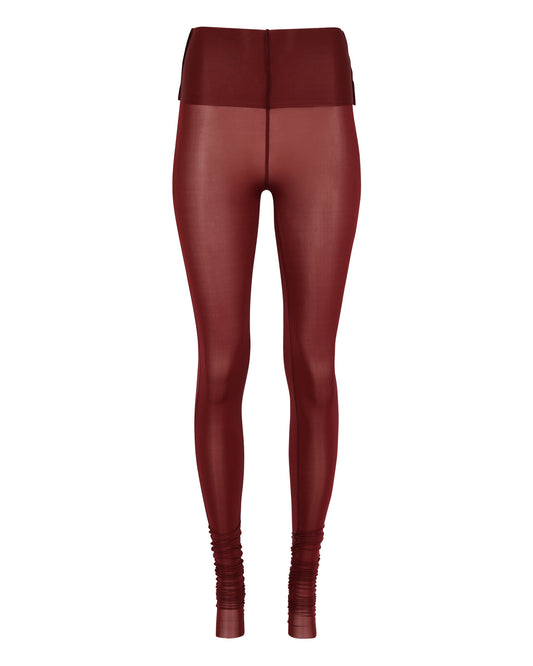 SHEER SHIMMER TIGHT // SANGRIA