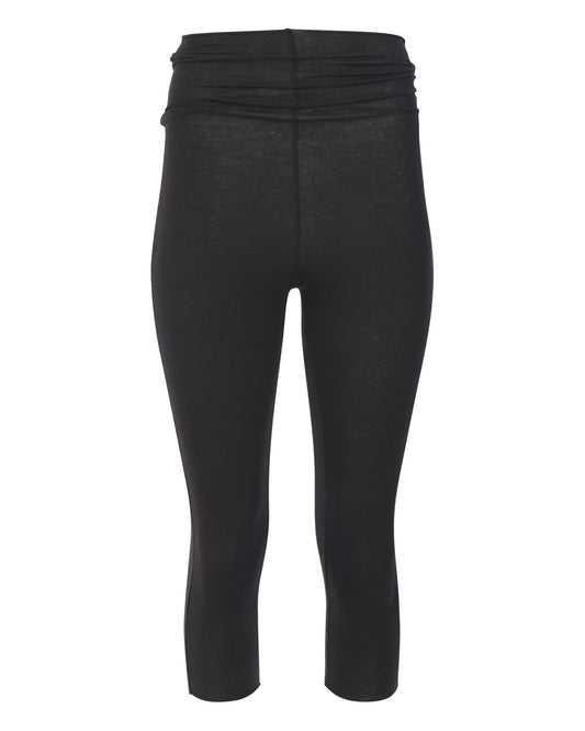 JERSEY CAPRI // RICH BLACK