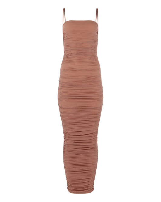 HOSIERY GATHER DRESS // PETAL NECTAR