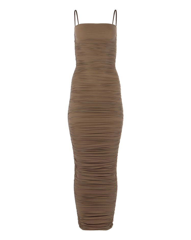 HOSIERY GATHER DRESS // BAMBI