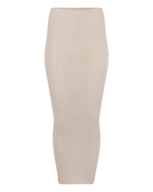 HOSIERY PENCIL SKIRT // FLUFFY MUSHROOM