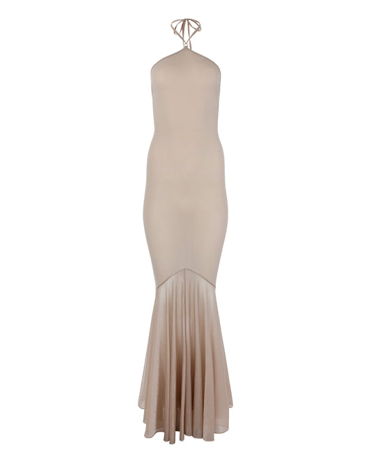 TEARDROP MERMAID TAIL DRESS // FLUFFY MUSHROOM