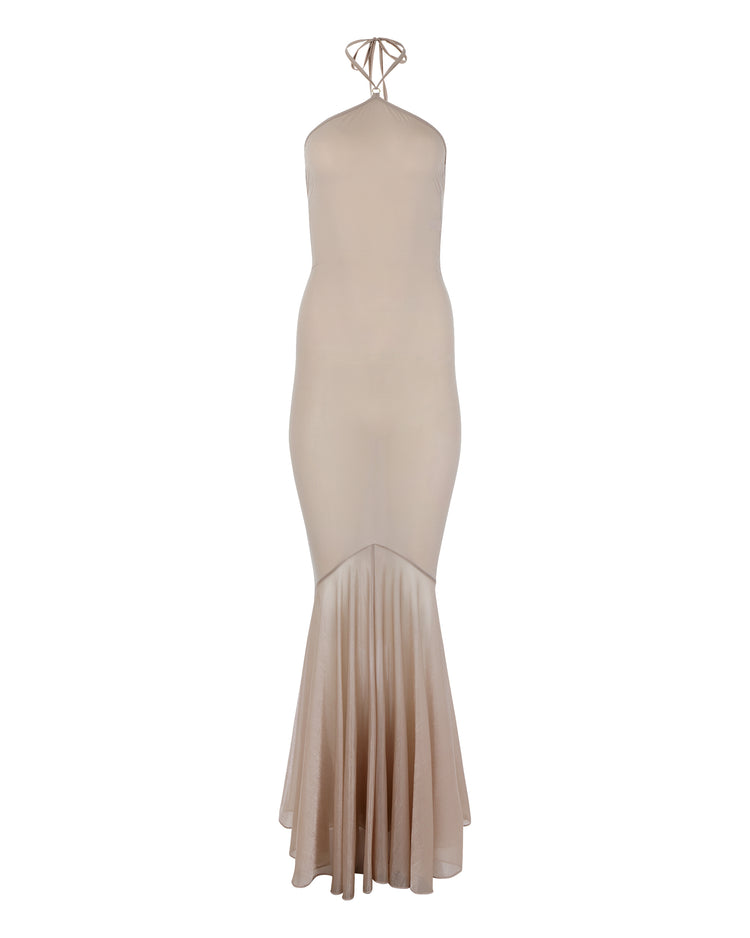 TEARDROP MERMAID TAIL DRESS // FLUFFY MUSHROOM