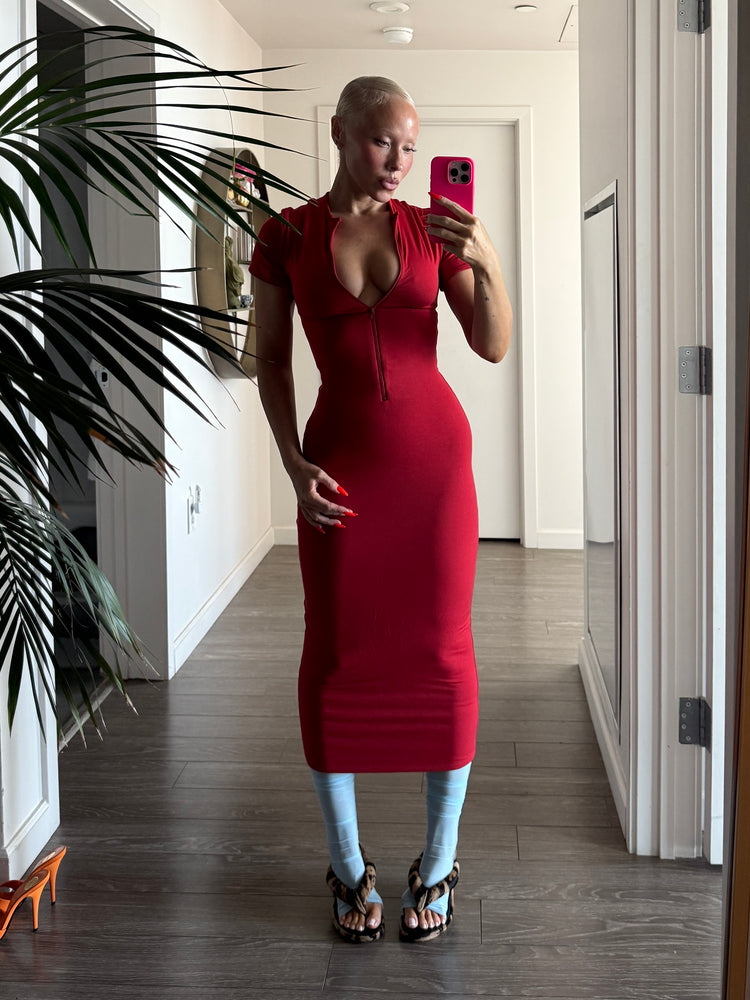 MODAL MIDI DRESS // ADRENALINE RUSH