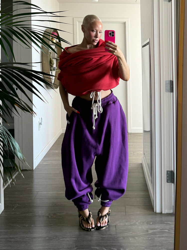 HIGH FREAQ SUPER JOGGER // EGGPLANT