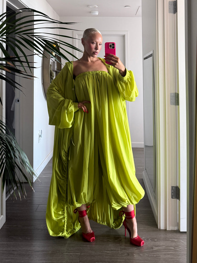 BALLOON JUMPSUIT // KIWI