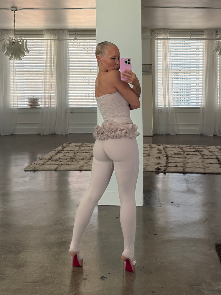 HOSIERY LEGGING // PINK WHISPER