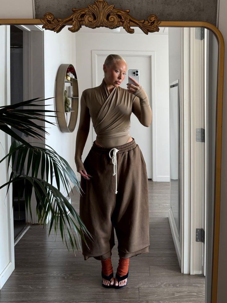 SHORTIE LEG WARMER // RUST