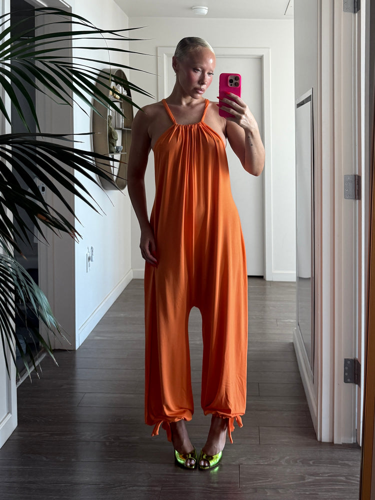 MODAL RELAXED OVERALL // PERSIMMON