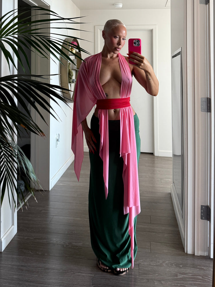HIGH FREAQ HALTER // PLUMERIA