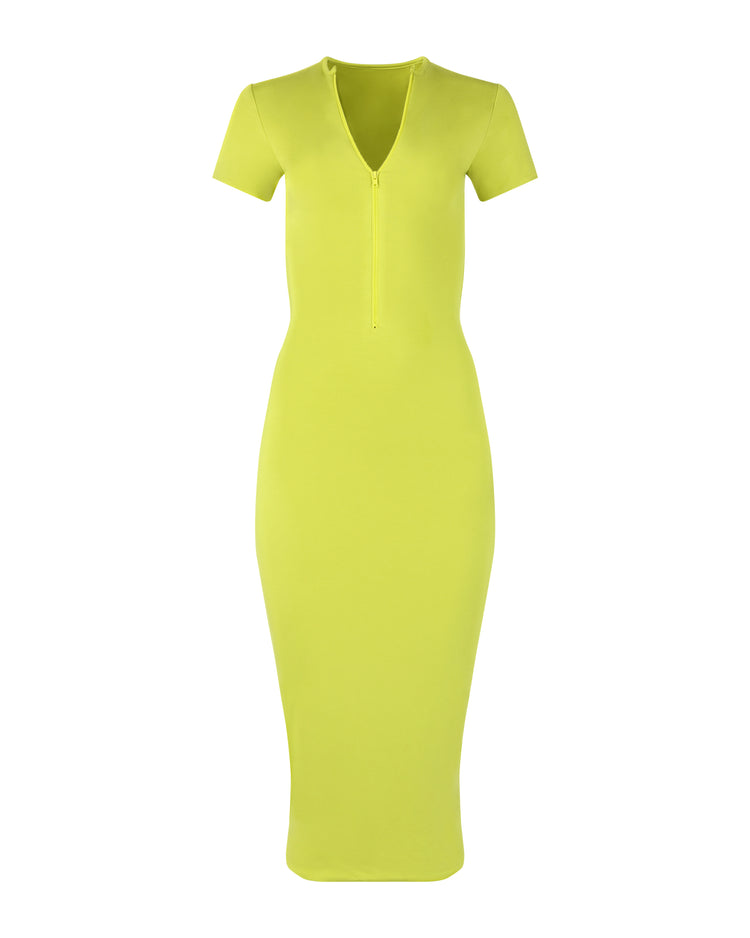 MODAL MIDI DRESS // KIWI