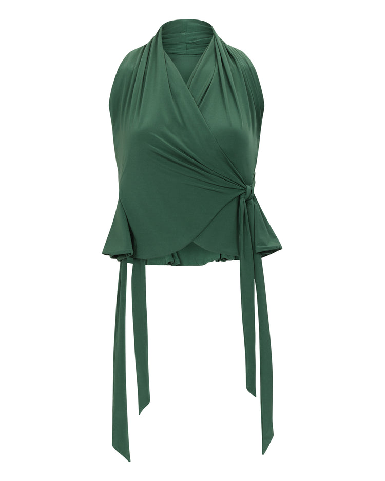 RACERBACK FLOUNCE TOP // EDEN