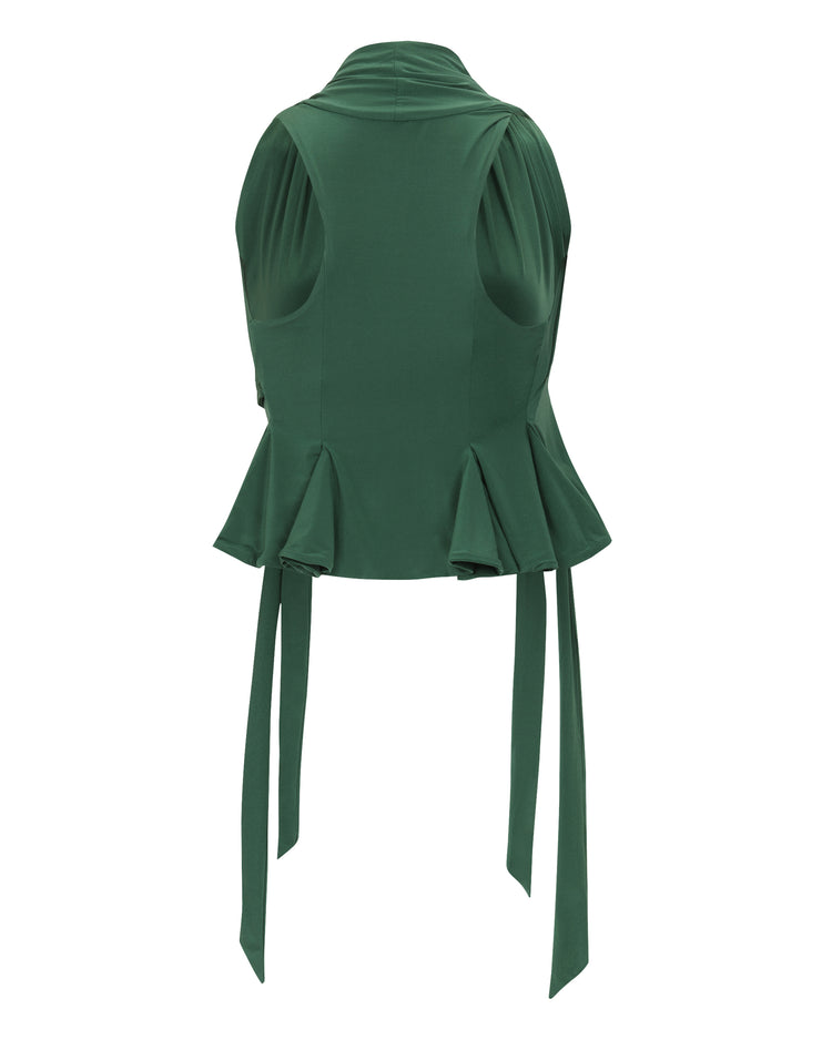 RACERBACK FLOUNCE TOP // EDEN