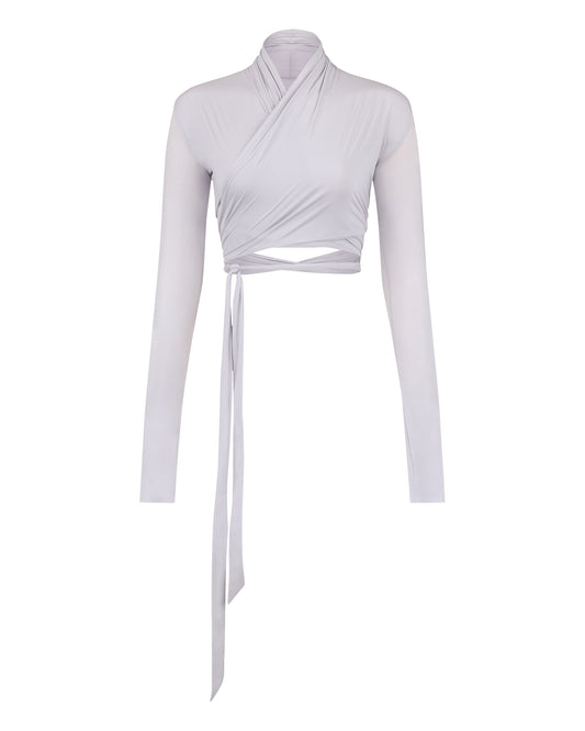 SHEER SHIMMER BOLERO // LUNAR ROCK