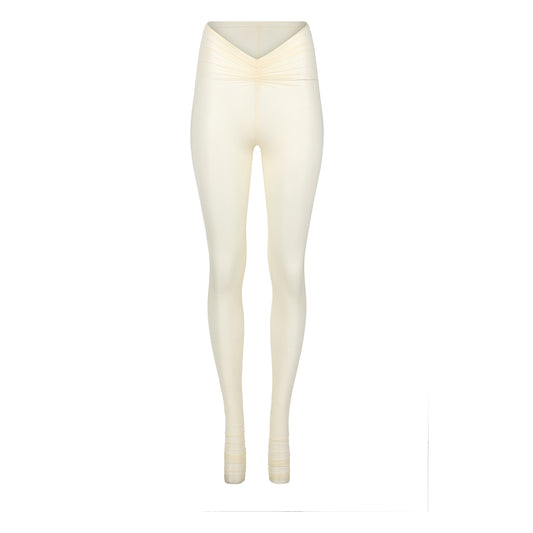 SHEER SHIMMER SCRUNCH LEGGING // MOON GLOW