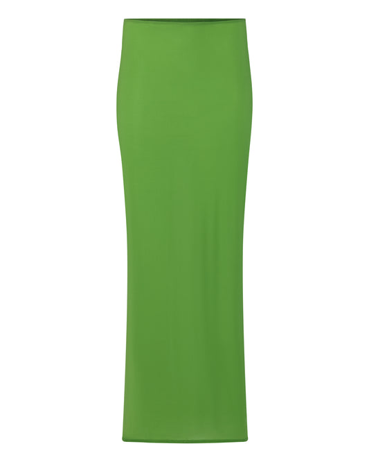SHEER FLOW SKIRT // FROG
