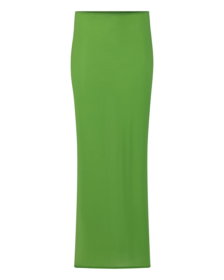 SHEER FLOW SKIRT // FROG
