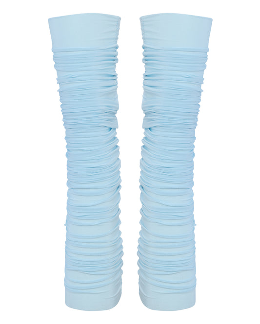 SHEER SHIMMER STOCKING // AQUAMARINE