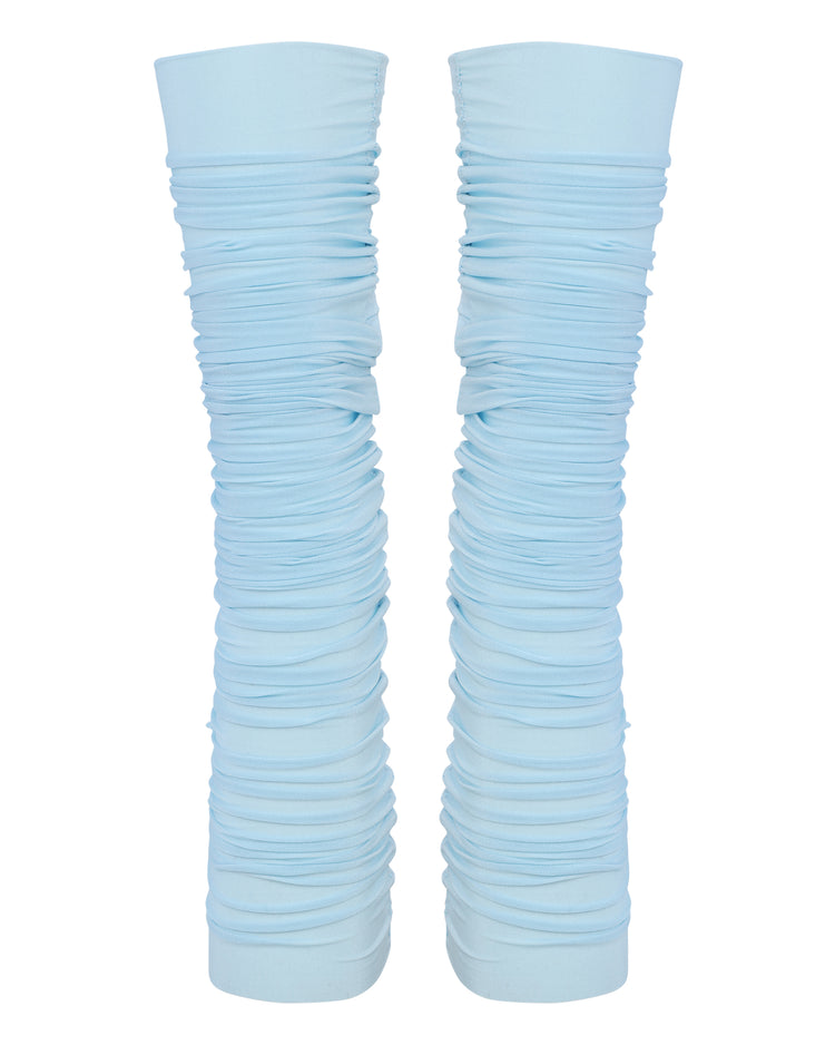SHEER SHIMMER STOCKING // AQUAMARINE